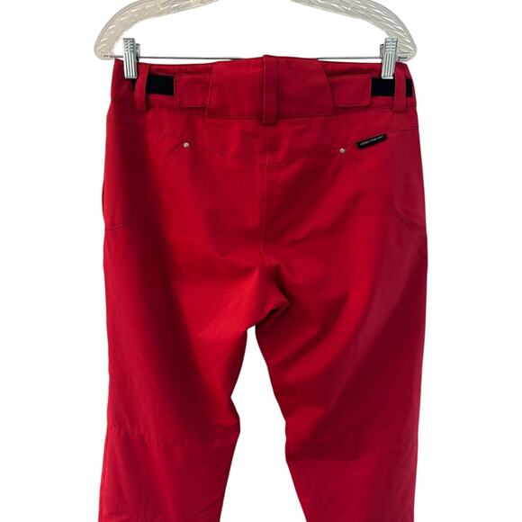 Obermeyer Red Ladies ski snowboard pants Winter Wear style 15110 size 8 - Picture 13 of 16